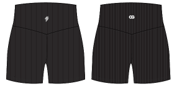 Bike Shorts - Cave Merch - Merchandise - Black - Cave Sports Nutrition