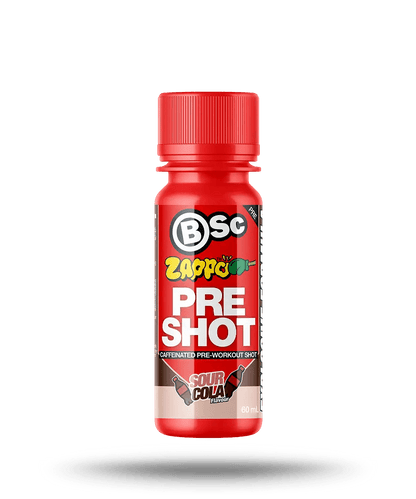BSc Pre - Workout Shot — Zappo (60 ml) - Cafe - Sour Cola - Cave Sports Nutrition