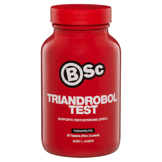 BSc - Triandrobol Test 60 Tablets - Supports Testosterone Levels - Supplements - 60 Tablets - Cave Sports Nutrition