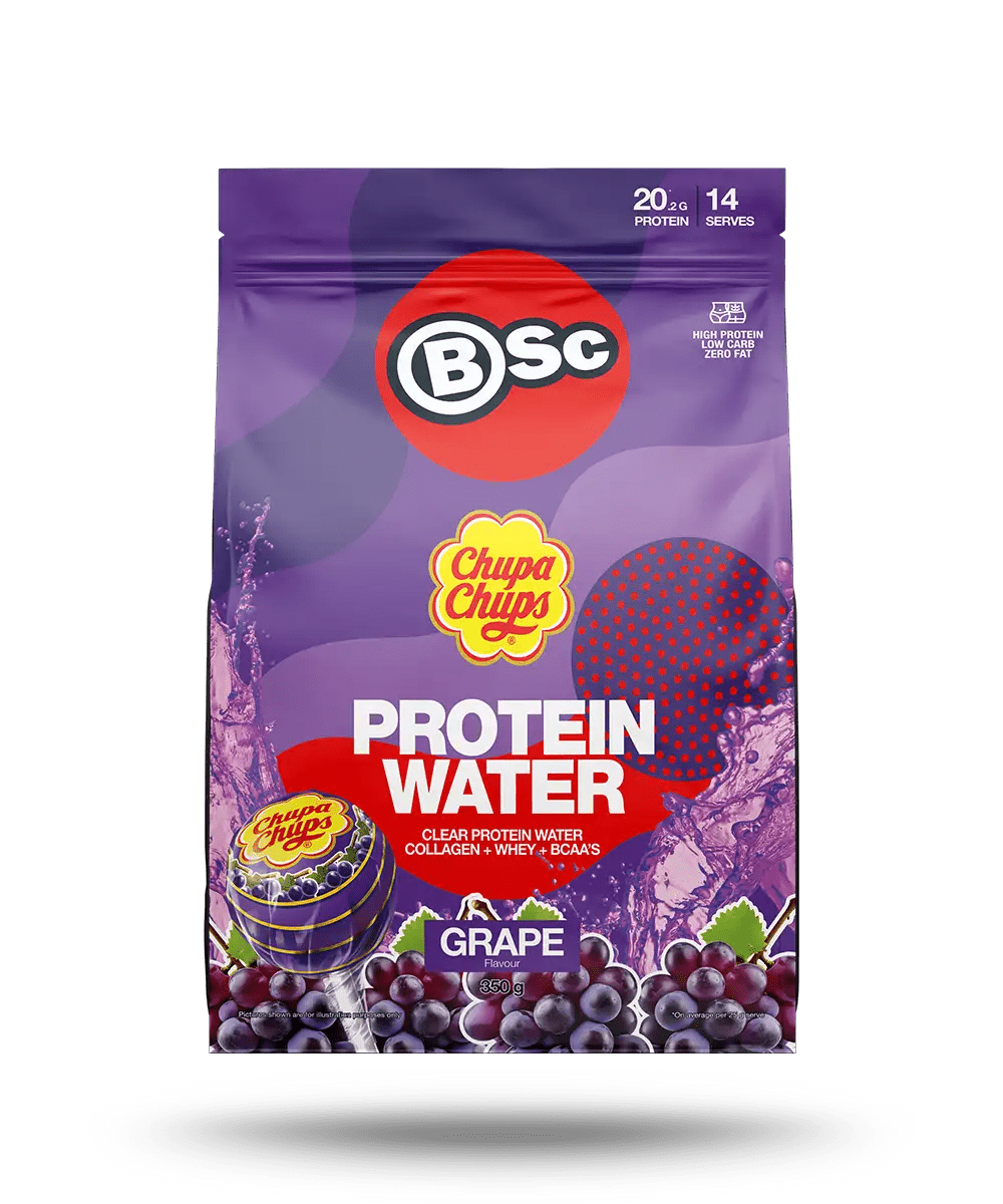 BSc x Chupa Chups Protein Water - Supplements - Grape / 350g - Cave Sports Nutrition