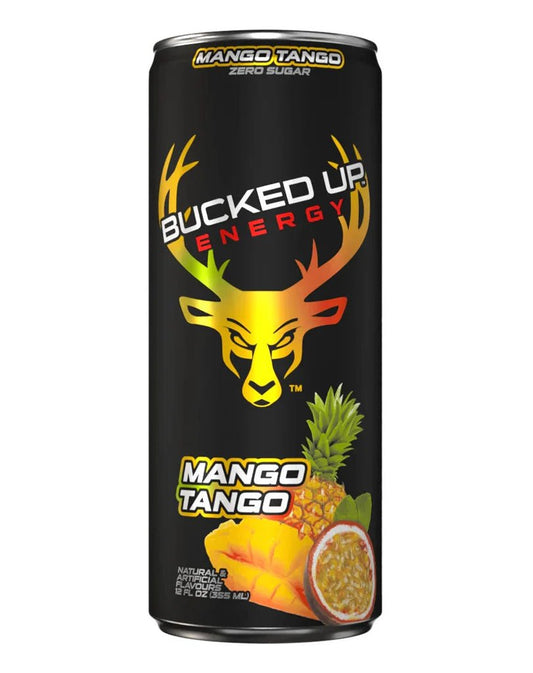 Bucked Up RTD - Cafe - Mango Tango - Cave Sports Nutrition