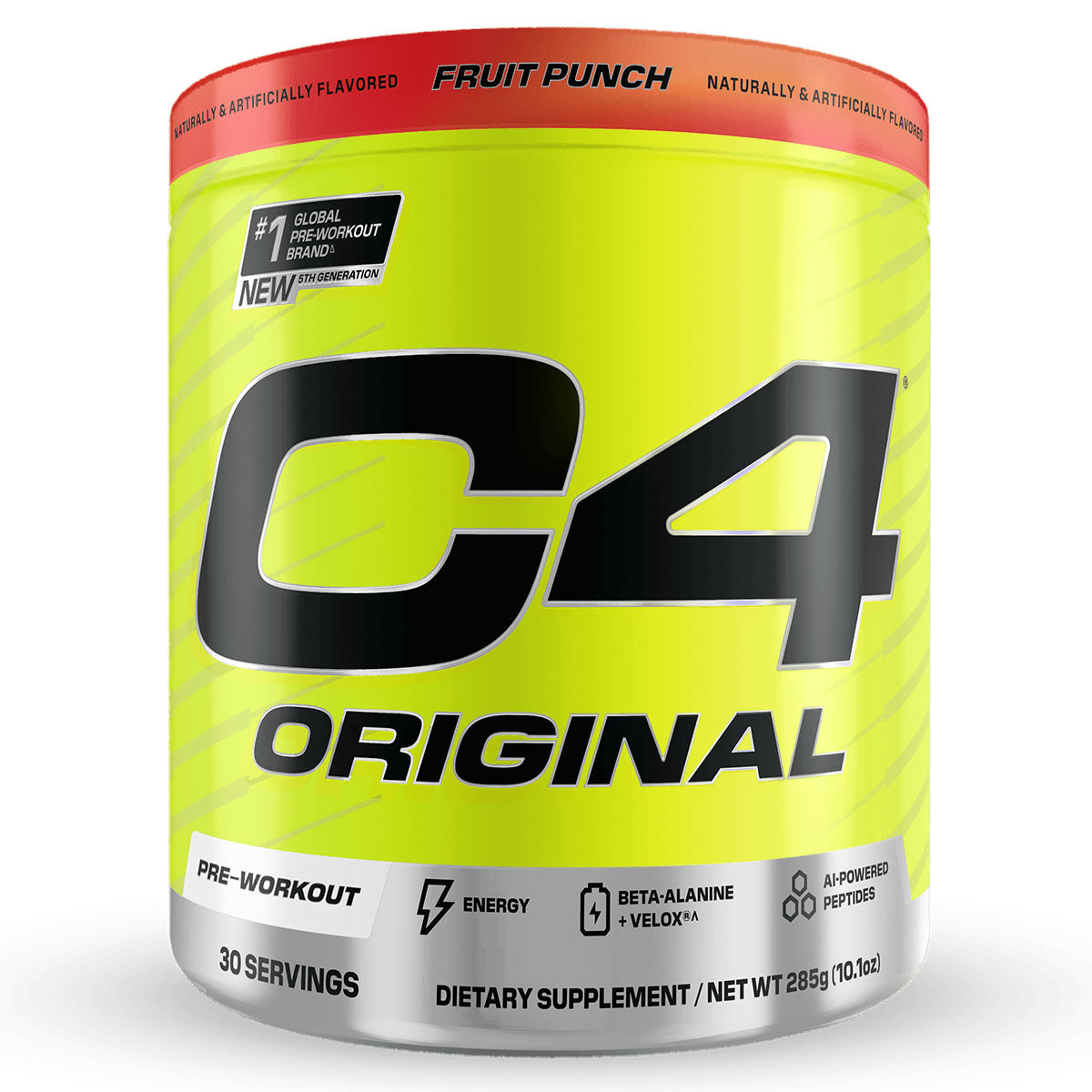 C4 Original Pre - Workout by Cellucor - Supplements - Fruit Punch - Cave Sports Nutrition