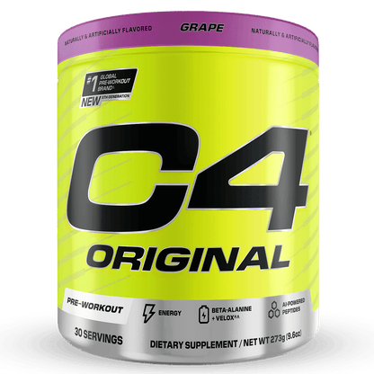 C4 Original Pre - Workout by Cellucor - Supplements - Grape - Cave Sports Nutrition