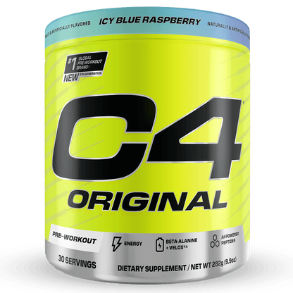 C4 Original Pre - Workout by Cellucor - Supplements - Icy Blue Raspberry - Cave Sports Nutrition