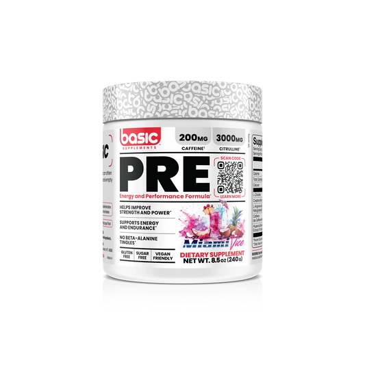 Basic PRE Pre-Workout | 200 mg Caffeine