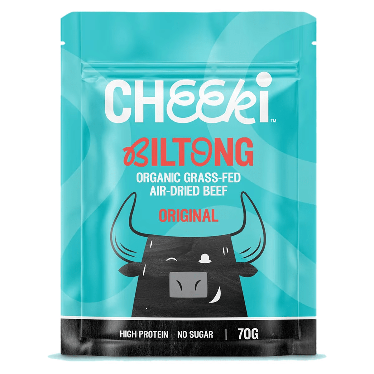 Cheeki - Beef Biltong Original - Cafe - Original - Cave Sports Nutrition