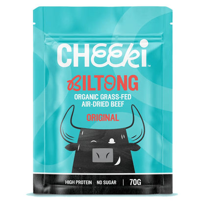 Cheeki - Beef Biltong Original - Cafe - Original - Cave Sports Nutrition