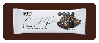 Cold Pressed Protein Bar by Fibre Boost - Cafe - Brownie - Cave Sports Nutrition