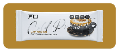 Cold Pressed Protein Bar by Fibre Boost - Cafe - Cappuccino - Cave Sports Nutrition