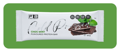 Cold Pressed Protein Bar by Fibre Boost - Cafe - Choc Mint - Cave Sports Nutrition