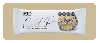 Cold Pressed Protein Bar by Fibre Boost - Cafe - Cookie Dough - Cave Sports Nutrition