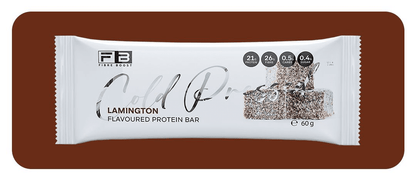 Cold Pressed Protein Bar by Fibre Boost - Cafe - Lamington - Cave Sports Nutrition