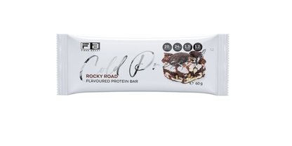 Cold Pressed Protein Bar by Fibre Boost - Cafe - Rocky Road - Cave Sports Nutrition