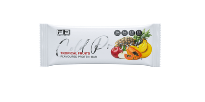 Cold Pressed Protein Bar by Fibre Boost - Cafe - Tropical Fruits - Cave Sports Nutrition
