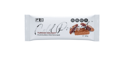 Cold Pressed Protein Bar by Fibre Boost - Cafe - Turkish Delight - Cave Sports Nutrition