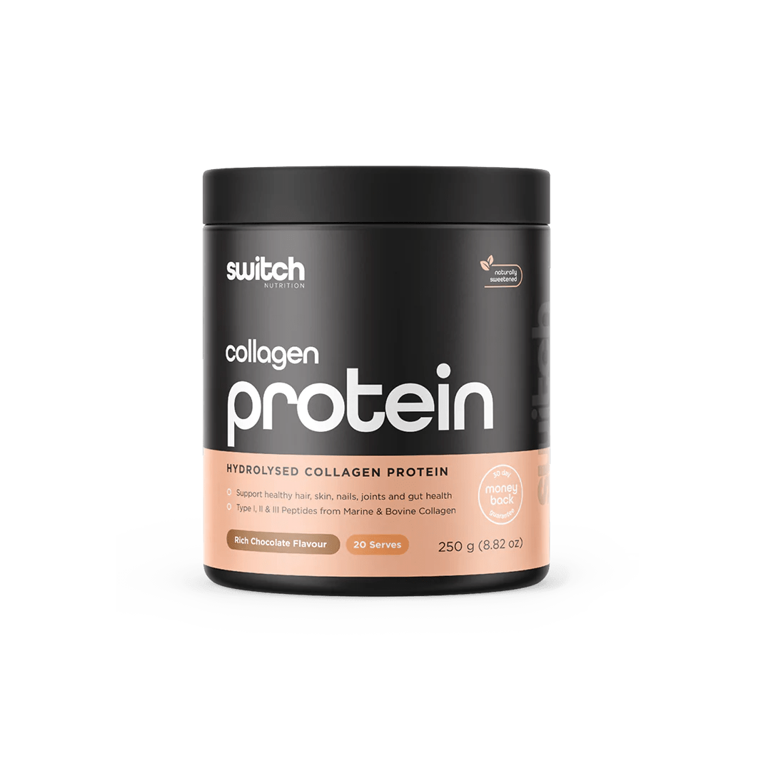 Collagen Protein by Switch Nutrition - Supplements - 20 Serves (250g) - Cave Sports Nutrition