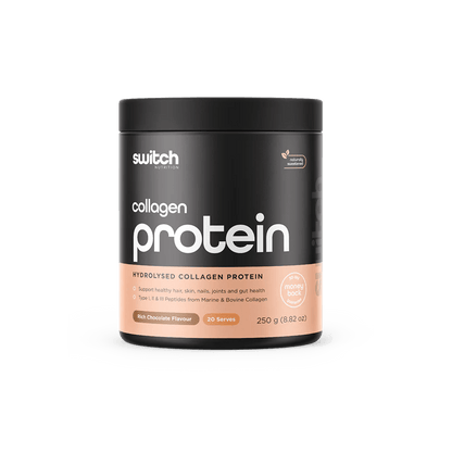 Collagen Protein by Switch Nutrition - Supplements - 20 Serves (250g) - Cave Sports Nutrition