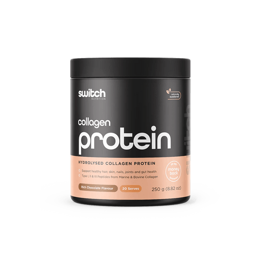 Collagen Protein by Switch Nutrition - Supplements - 20 Serves (250g) - Cave Sports Nutrition