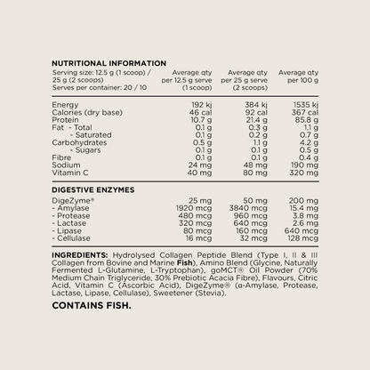 Collagen Protein by Switch Nutrition - Supplements - 75 Serves (938g) - Cave Sports Nutrition