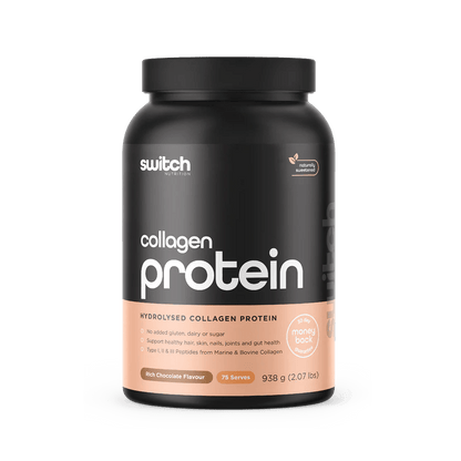 Collagen Protein by Switch Nutrition - Supplements - 75 Serves (938g) - Cave Sports Nutrition