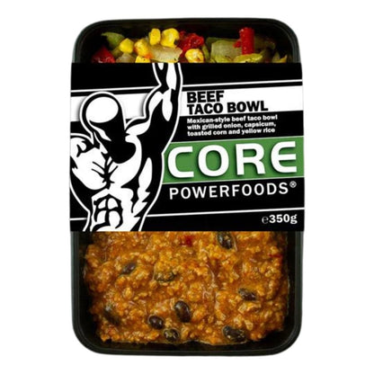 Core Powerfoods - Meals - Core Powerfoods - Beef Taco Bowl - Cave Sports Nutrition