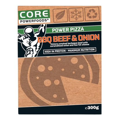 Core Powerfoods - Meals - Core Powerfoods - Pizza BBQ Beef & Onion - Cave Sports Nutrition