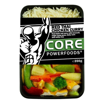 Core Powerfoods - Meals - Core Powerfoods - Red Thai Chicken Curry - Cave Sports Nutrition