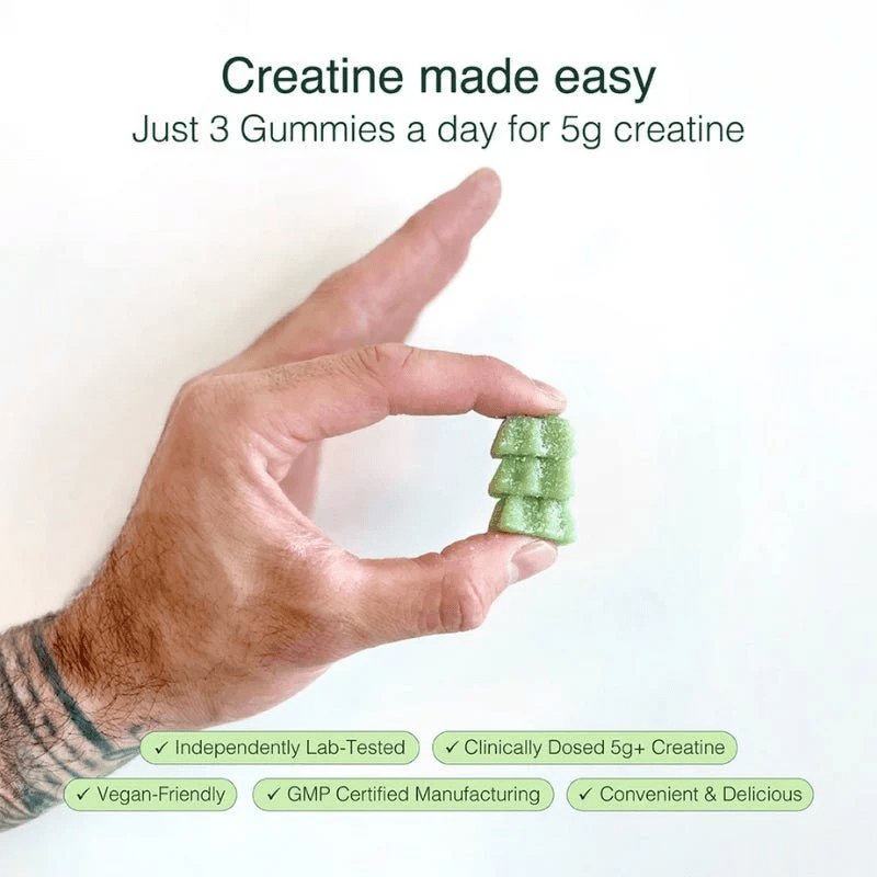 Creatine Gummy Bears by Swoleys - Supplements - Sour Apple - Cave Sports Nutrition