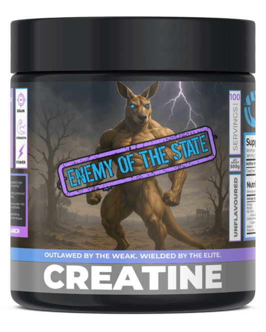 CSN Creatine Monohydrate 500g - Enemy Of The State - Supplements - 100 Servings - Cave Sports Nutrition