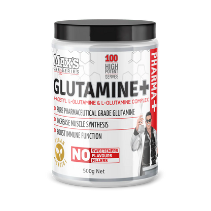 MAX’S Glutamine+ Powder - Recovery & Gut Support