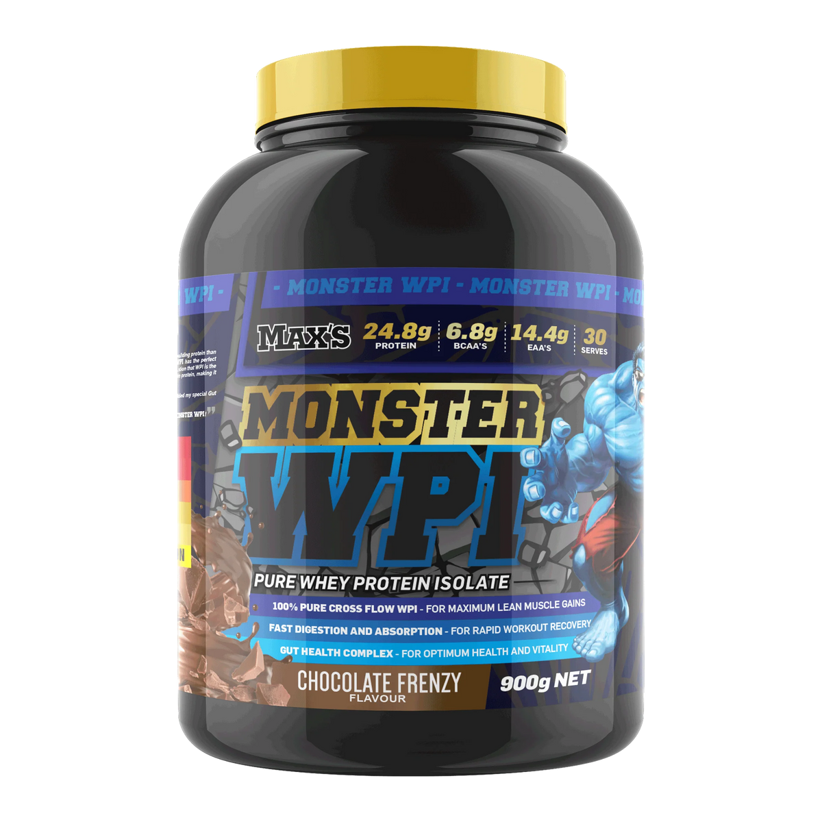 MAX’S Monster WPI 900g - Whey Protein Isolate