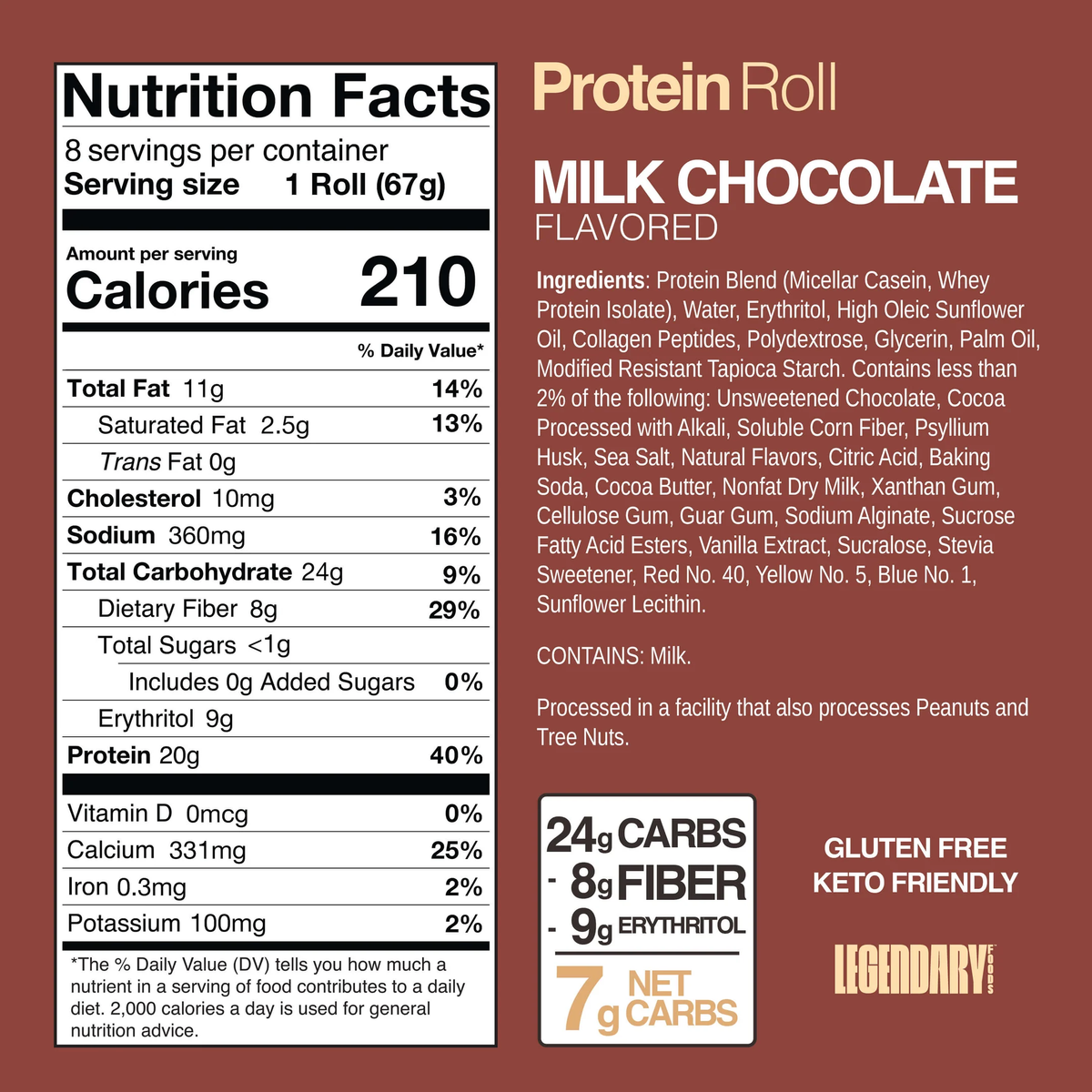 Legendary Foods - Protein Sweet Roll