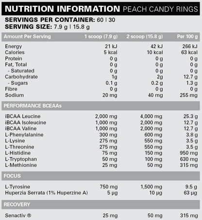 EHP Labs - Beyond BCAA+EAA Intra - Workout - Supplements - Slimer - Cave Sports Nutrition