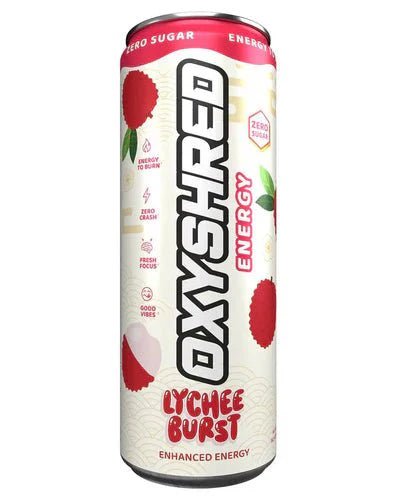 EHP Labs - OxyShred Ultra Energy RTD - Cafe - Lychee Burst - Cave Sports Nutrition
