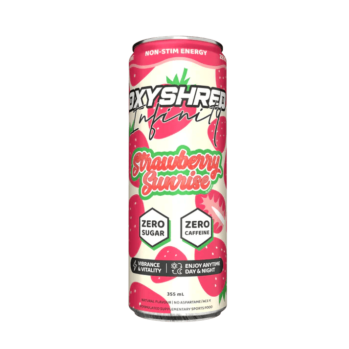 EHP Labs - OxyShred Ultra Energy RTD - Cafe - Strawberry Sunrise - Cave Sports Nutrition