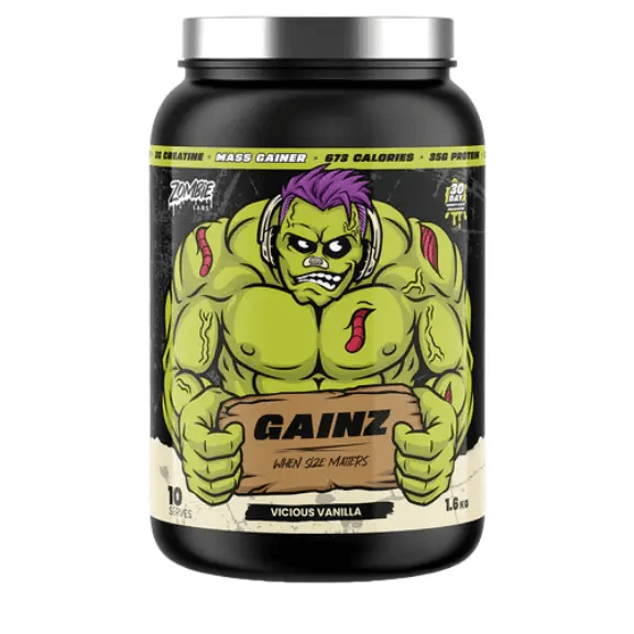 Gainz Mass Gainer by Zombie Labs - Supplements - 10 Serves (1.6kg) - Cave Sports Nutrition