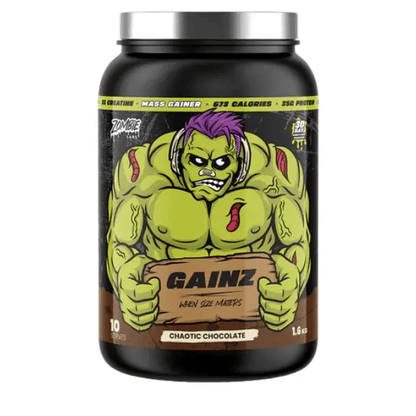 Gainz Mass Gainer by Zombie Labs - Supplements - 10 Serves (1.6kg) - Cave Sports Nutrition