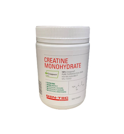 Gen - Tec Nutrition - Creatine Monohydrate - Supplements - 500g - Cave Sports Nutrition