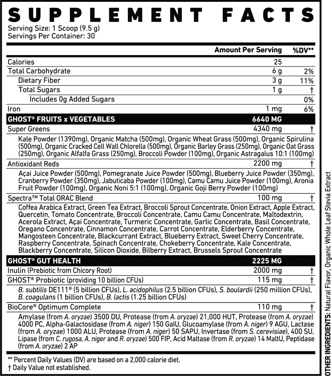 Greens By Ghost - Supplements - Guava Berry - Cave Sports Nutrition