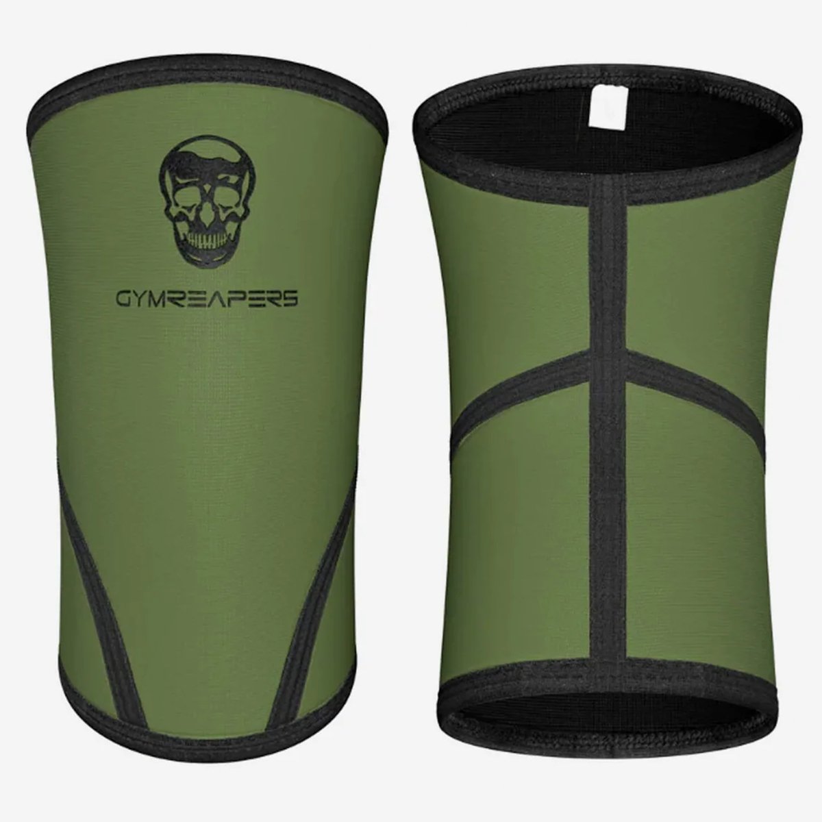 Gymreapers - Elbow Sleeves 5mm Neoprene - Training Accessories - White - Cave Sports Nutrition