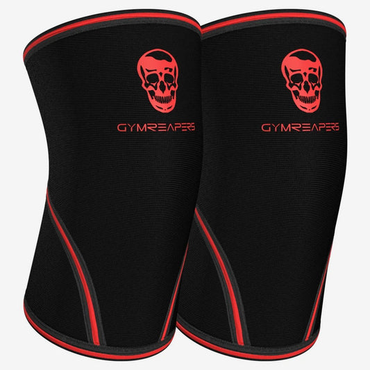 Gymreapers - Elbow Sleeves 5mm Neoprene - Training Accessories - Red - Cave Sports Nutrition