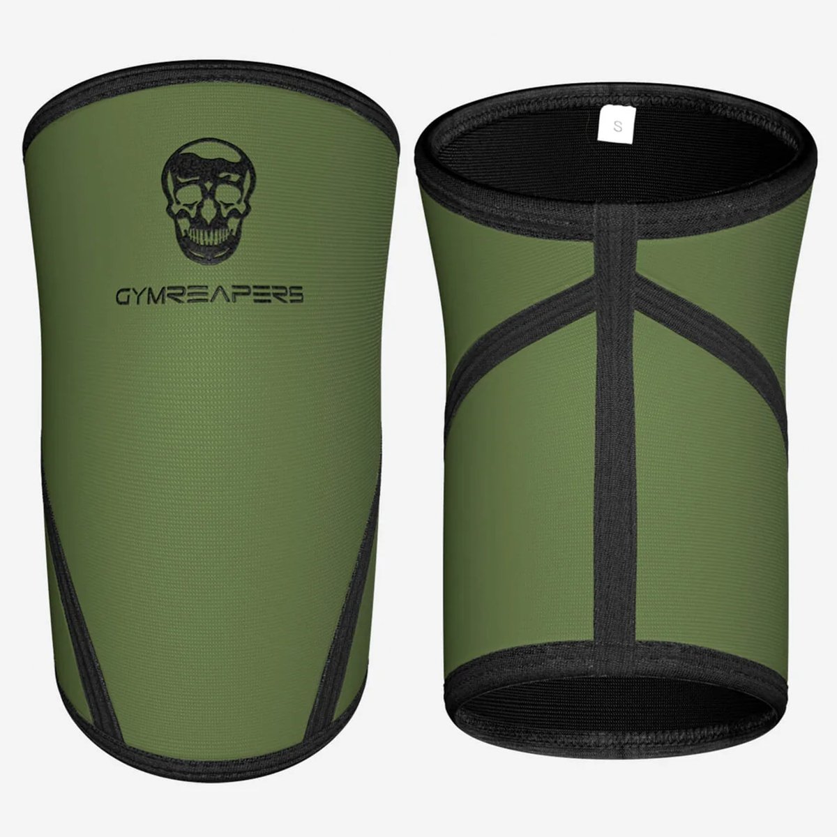 Buy Gymreapers - Knee Sleeves 7mm Neoprene at The Cave Gym for