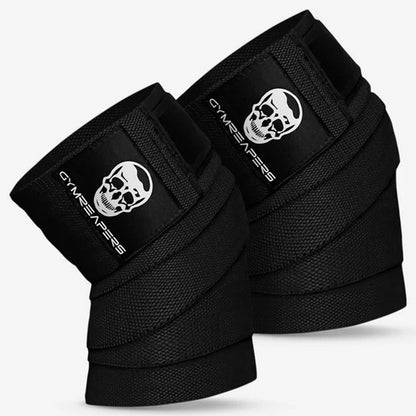 Gymreapers - Knee Wraps - Training Accessories - Black - Cave Sports Nutrition