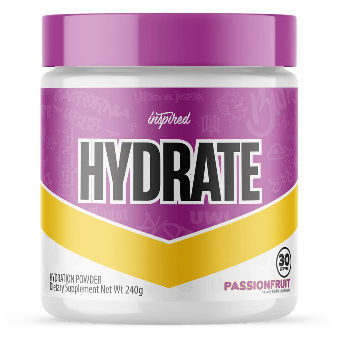 Inspired - Hydrate - Supplements - Passionfruit - Cave Sports Nutrition