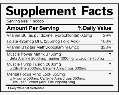 JNX Sports - The Shadow! Pre - Workout - Supplements - Strawberry Pineapple - Cave Sports Nutrition