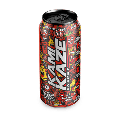 Kamikaze Energy RTD - Cafe - Fire Engine - Cave Sports Nutrition