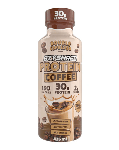 Lean Protein Shake by Oxyshred - Cafe - Double Espresso - Cave Sports Nutrition