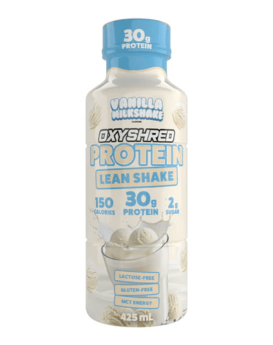 Lean Protein Shake by Oxyshred - Cafe - Vanilla Milkshake - Cave Sports Nutrition