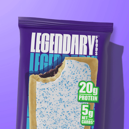 Legendary Foods - Protein Pastry - Cafe - Blueberry - Cave Sports Nutrition