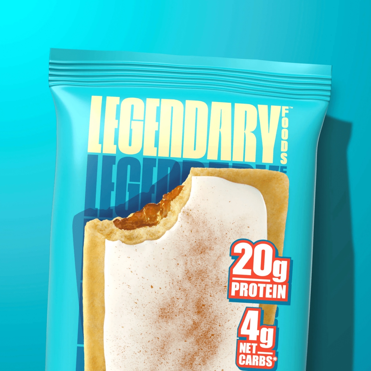 Legendary Foods - Protein Pastry - Cafe - Brown Sugar Cinnamon - Cave Sports Nutrition